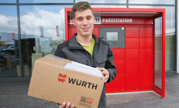 Parcel station Parcel station