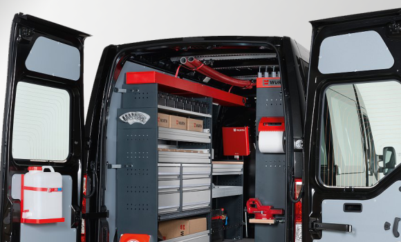 Vehicle interior equipment - Mobile workshop