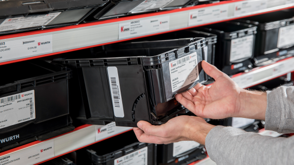 1.000.000ster RFID-Behälter 1.000.000ster RFID-Behälter ausgeliefert