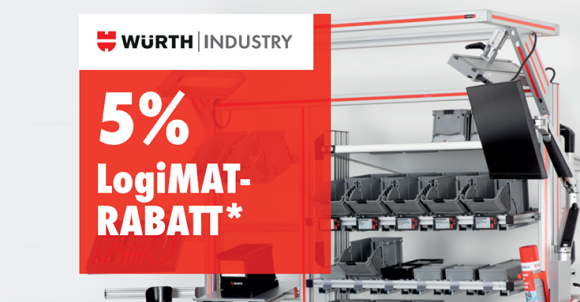 5% LogiMAT-Rabatt