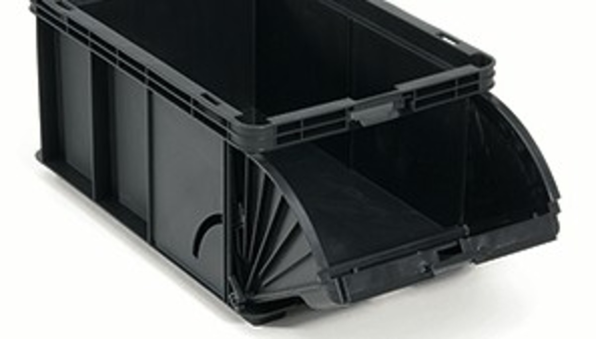 Clear Plastic Storage Bins with Handles - Medium - Wurth Organizing