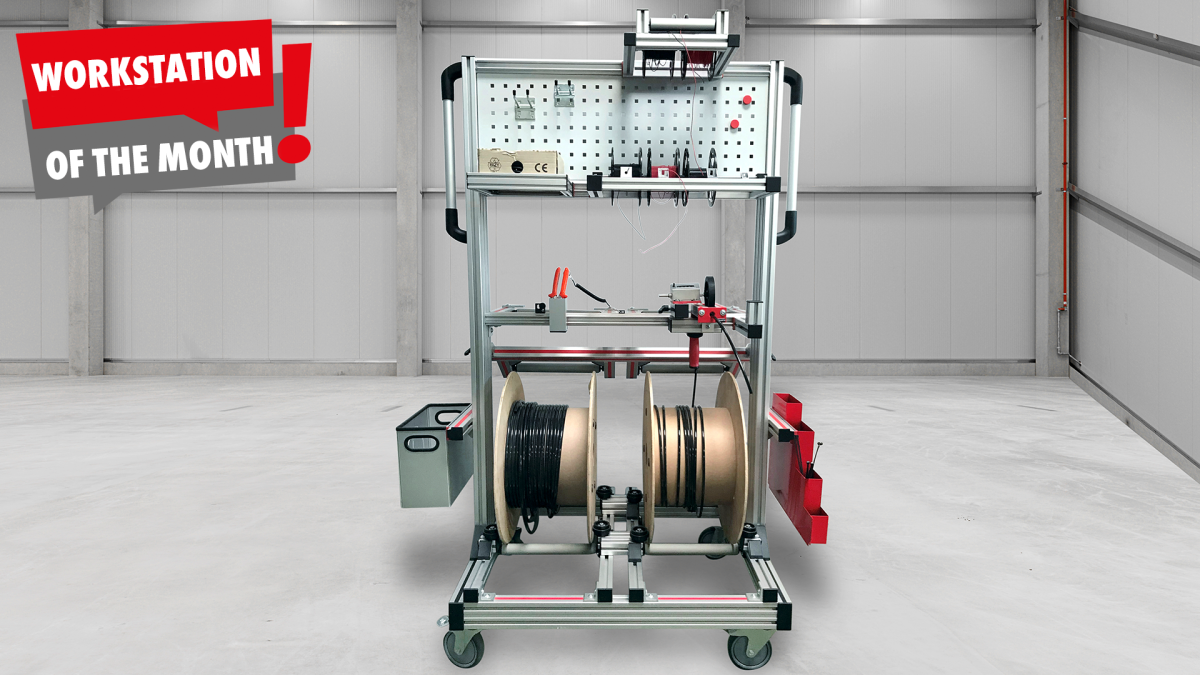 Workstation of the month - cable specialist Workstation of the month - cable specialist