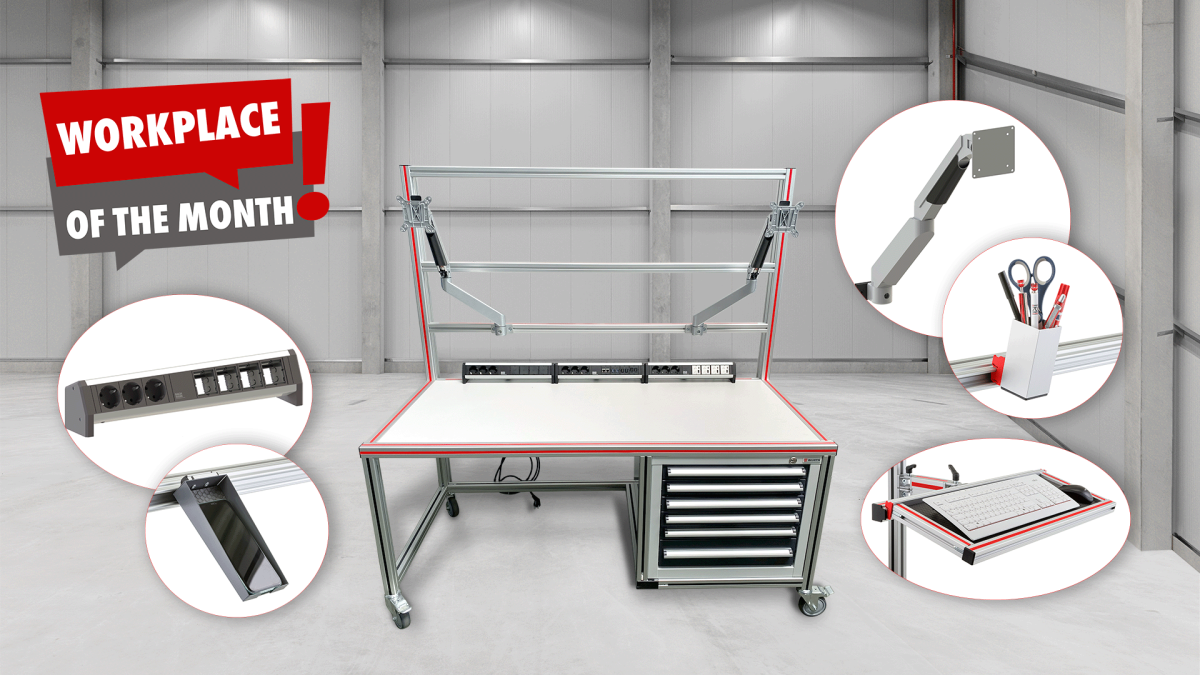 Workstation of the month 09-2022 Workstation of the month 09-2022
