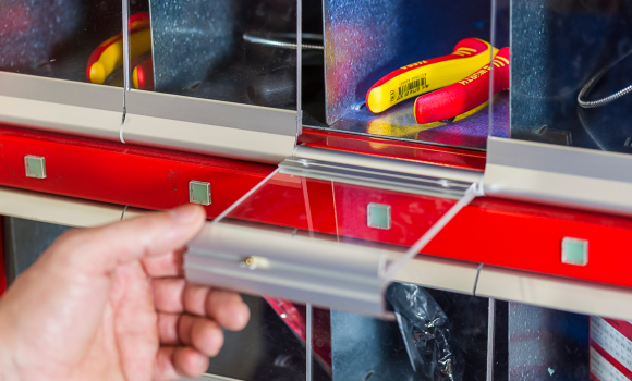 Ausgabeautomaten der Würth Industrie Service