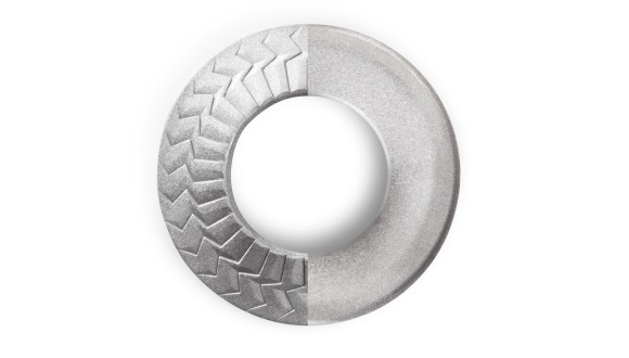 Mounting of lock washer