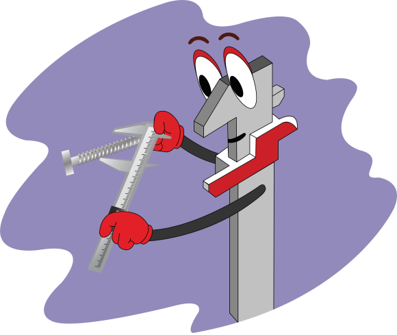 Dimensional inspection with Mr. Caliper