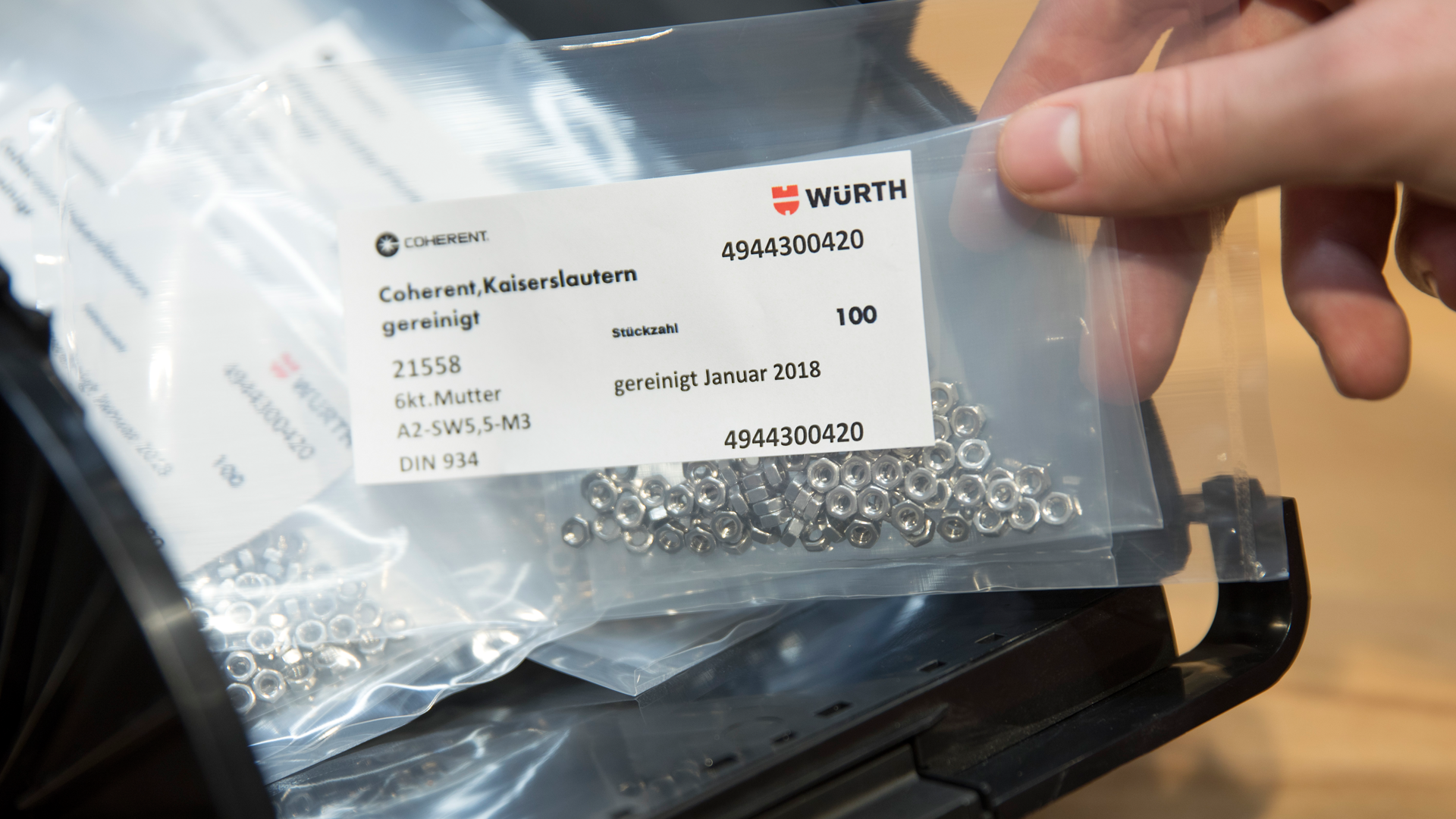 Die richtige Verpackung für technische Sauberkeit