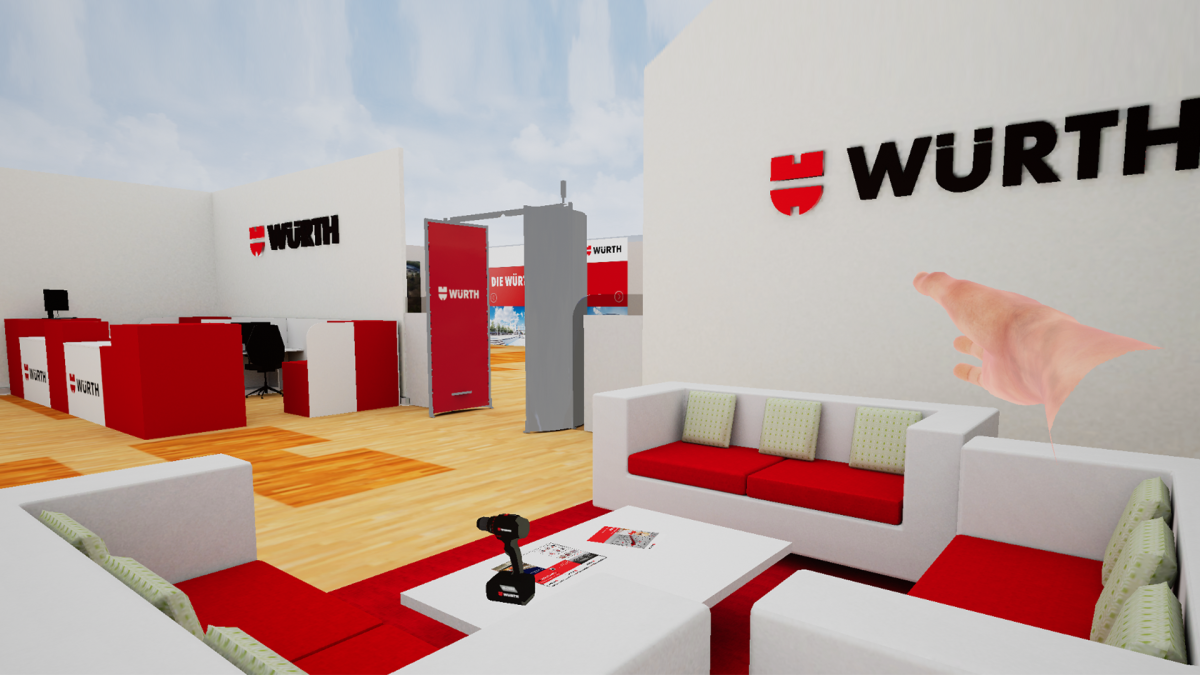 Virtual showroom Würth Industrie Service