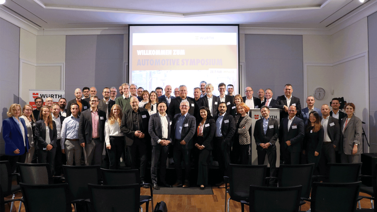 Automotive Symposium 2024: Würth Industrie Service im Dialog mit der Branche