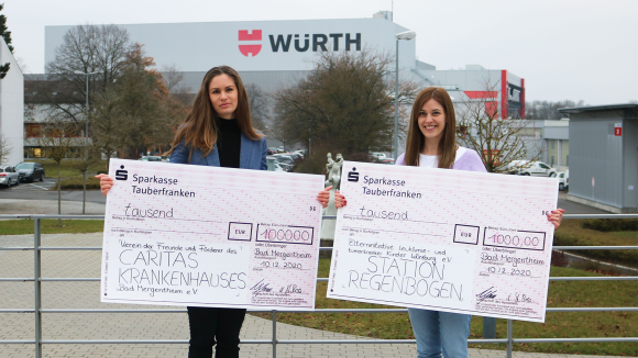 Spendentour Spendentour digital bei Würth Industrie Service