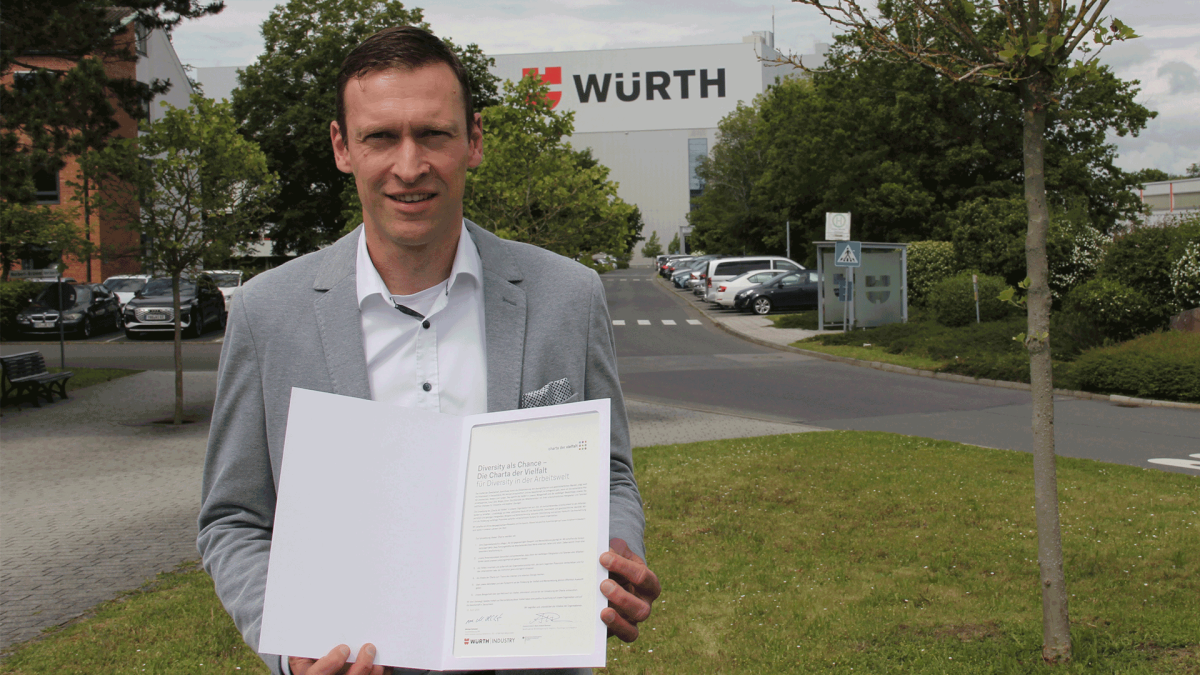Würth Industrie Service unterzeichnet Charta der Vielfalt 