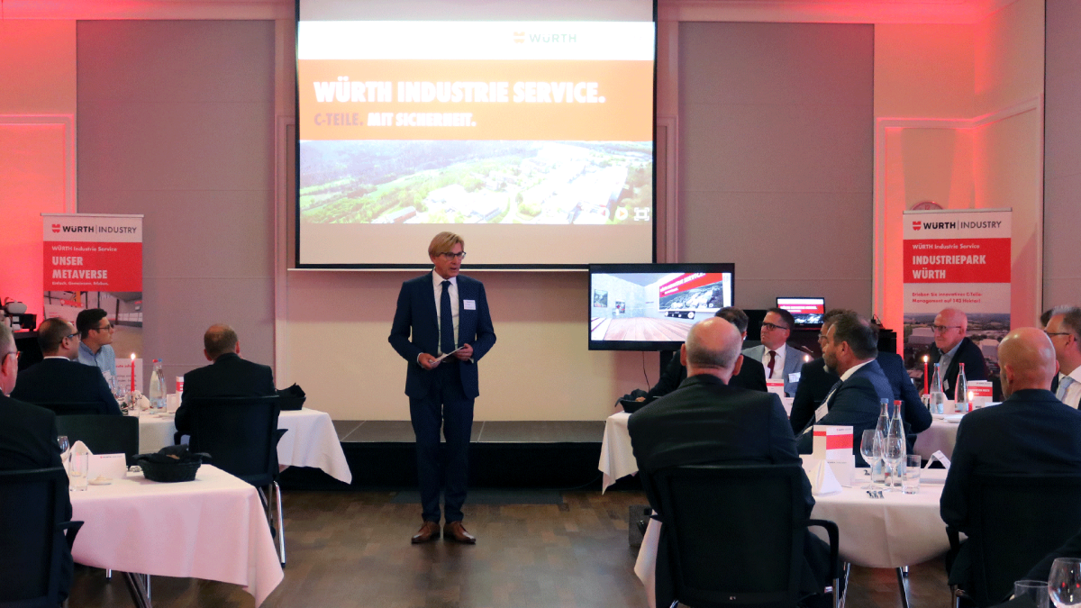 Innovation meets Industry: Erfolgreiches Netzwerktreffen bei Würth Industrie Service