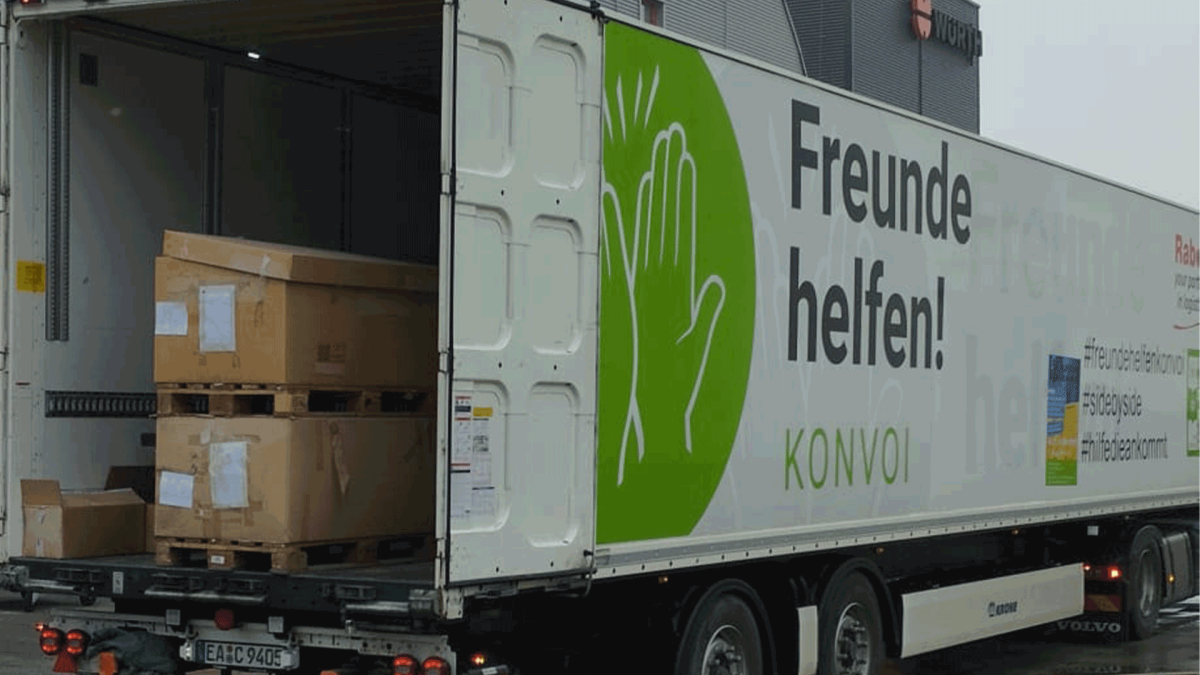 Würth spendet Arbeitskleidung für die Menschen in der Ukraine