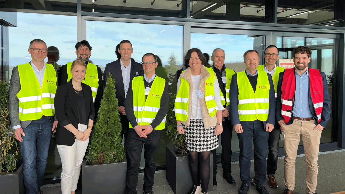 Regierungspräsidium Stuttgart bei Würth Industrie Service zu Gast