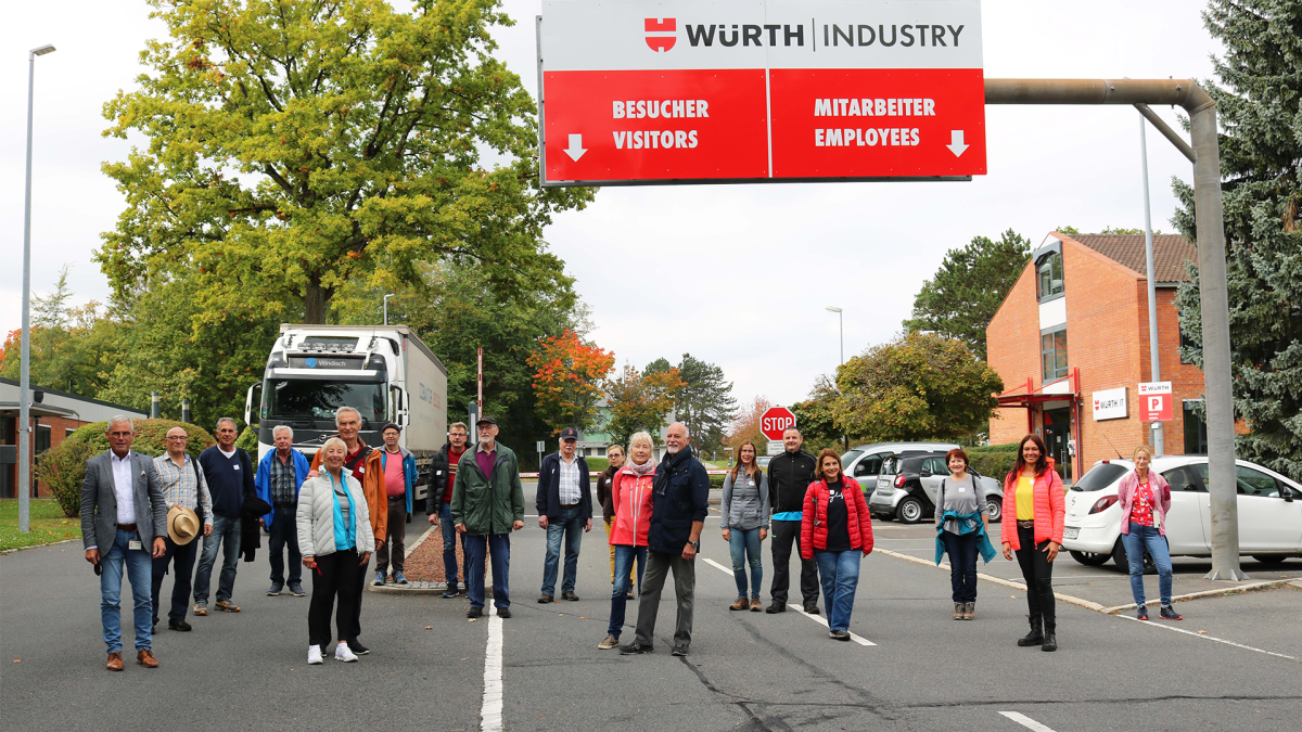 Würth Industrie Service veranstaltet Wandertag 